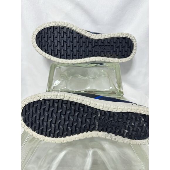 New LL Bean Mountain Classic Quilted Slipper Slide Mens Size 9 M Blue Gray